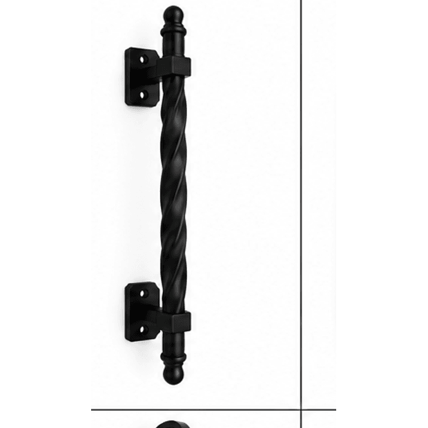 Twisted Rope iron door handle