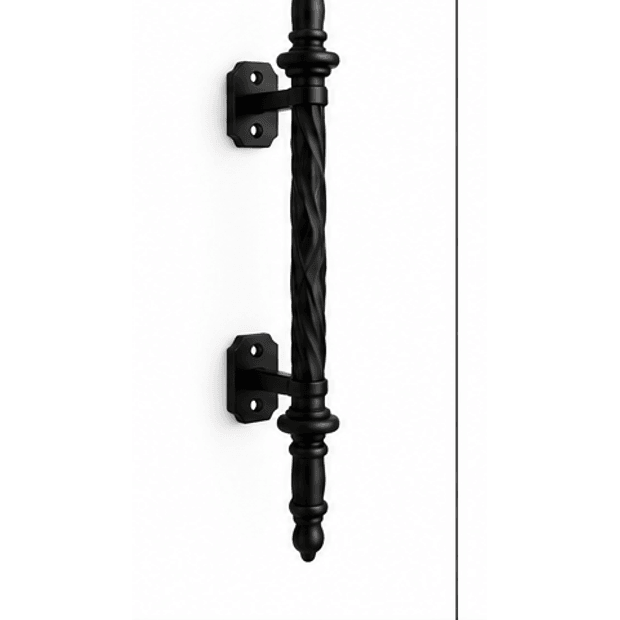 Spindle Grip iron door handle